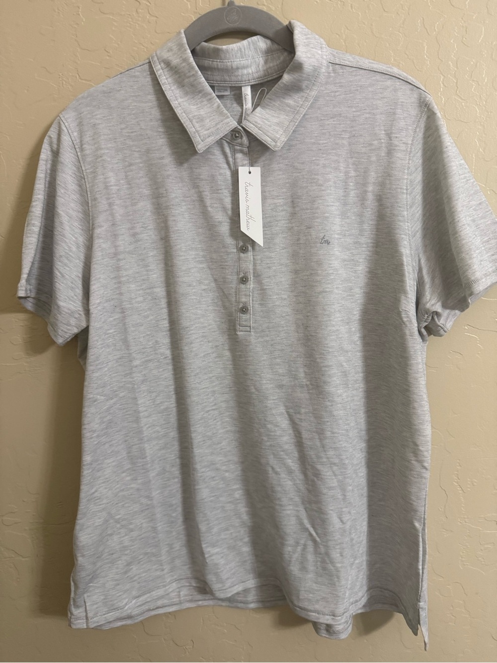 Travis Mathew Feather weight active polo shirt NWT XXL